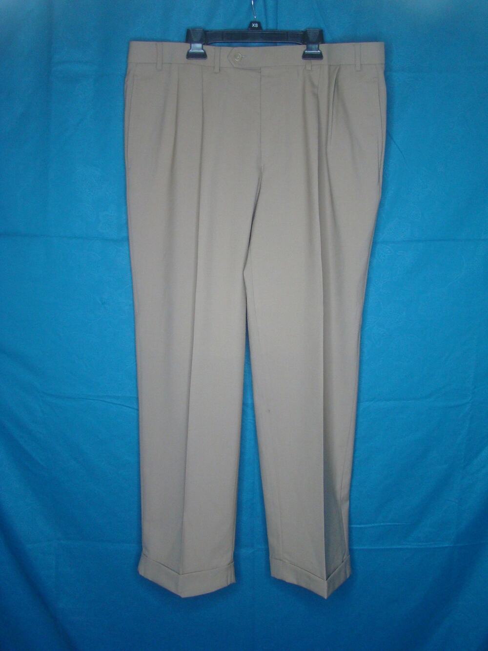 Lauren Ralph Lauren Total Comfort Wool Dress Pants Mens 36W 29L Tan